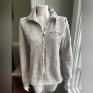 Buffalo Trace Distillery Kentucky Bourbon Women’s Lg Charles River Zip-Up Fleece